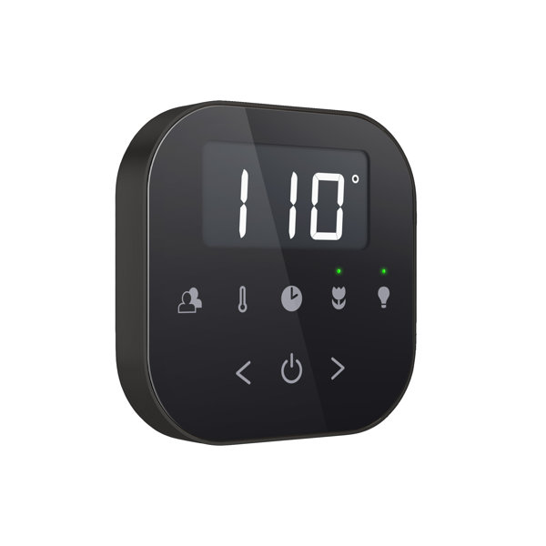 Tête Vapeur En Verre Mr Steam 104104 Air Tempo Avec Diffuseur D’arôme – Blanc